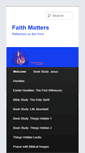 Mobile Screenshot of faithmatters.us